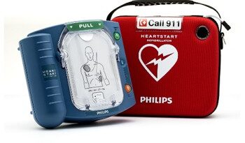 Philips AED now installed in the OVMH Gym.  More Information to Follow