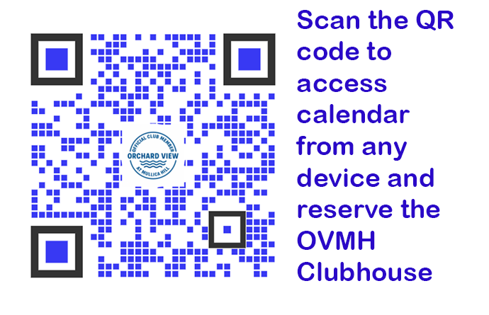 OVMH reserve clubhouse QR code